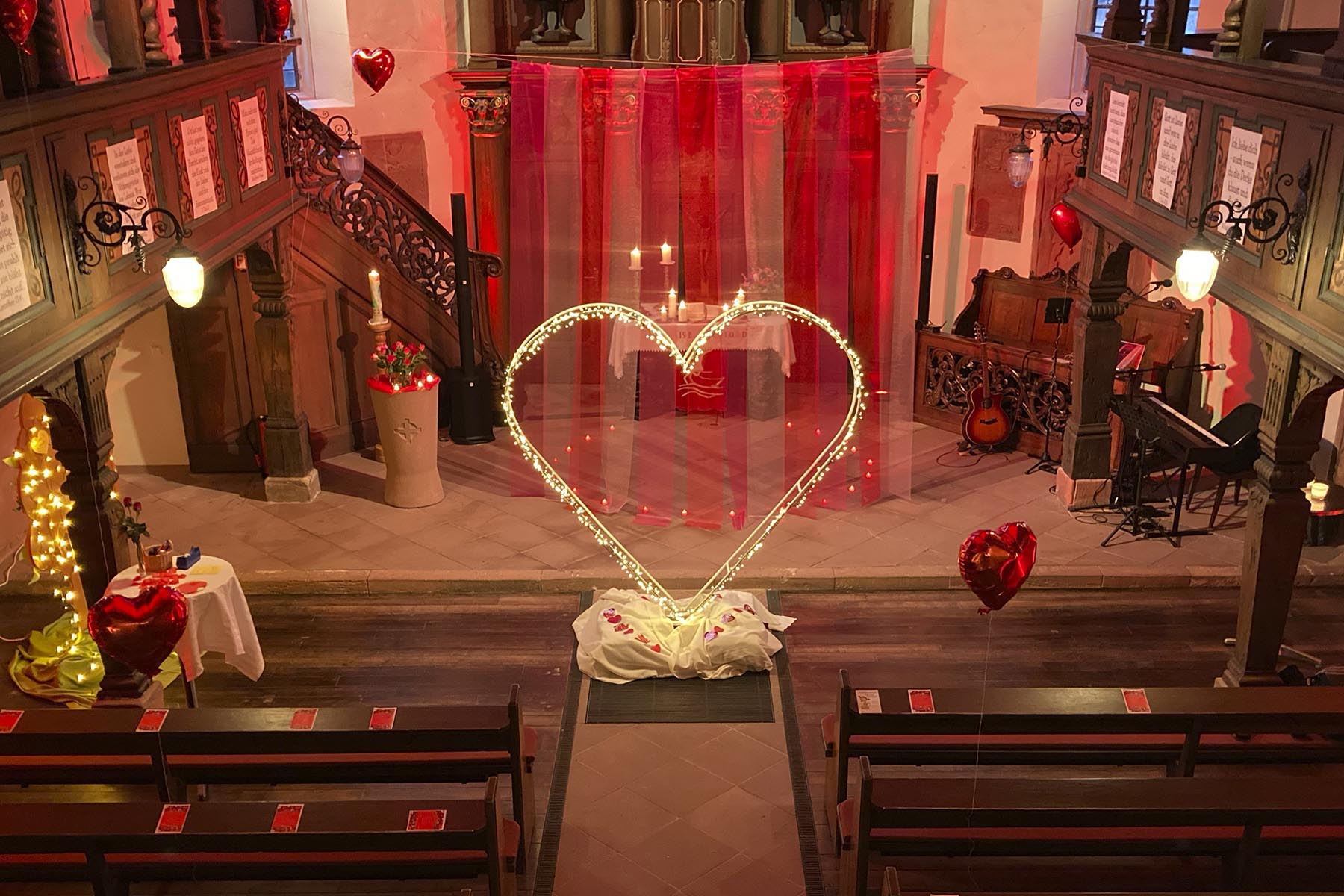 Schloßkirche Meerholz - innen | Bild: Reinhard Kruse
